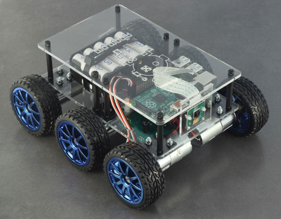 DiddyBorg-Raspberry-Pi-Robot