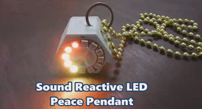 sound reactive pendant
